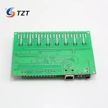 TZT 8 Canale Releu de Rețea IP Relay Web Releu de Control Dual Ethernet RJ45 interface Relay Board
