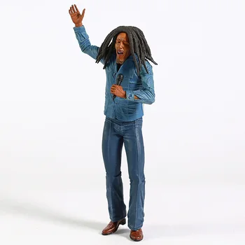 Jamaica Cântăreț Reggae Bob Marley PVC Figura Model de Ventilator de Colectare de Jucării