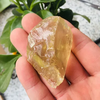 100g Brazilia bun galben cristal naturale sculptate în piatră de cristal moloz mare de minerale