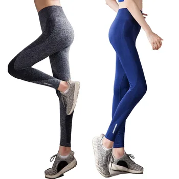 BINȘI Noi Femeile Sexy Înaltă Talie Elastic Formare Pantaloni Sport se Usuce Repede Lungime de Glezna Subțire a Corpului Profesional Femei pantaloni de Yoga