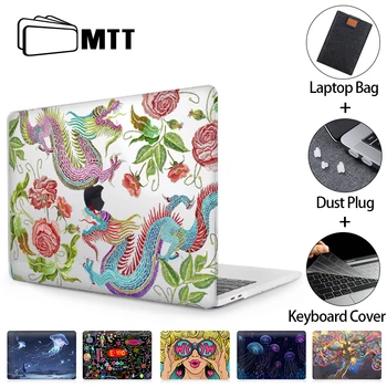 MTT Caz Laptop Pentru Macbook Air 13 inch a1466 a2179 a1932 Acoperire pentru Macbook Air Pro 11 12 13 15 16 Atingeți Bara de Laptop Maneca a2289