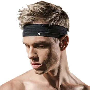 Veidoorn 1buc Sweatband Umiditate-Wicking Respirabil Bărbați Femei Sport Bentiță Elastică pentru Fitness, sală de sport atletism baschet