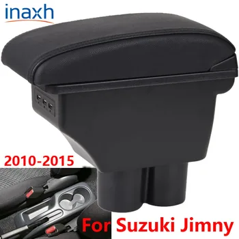 Pentru Suzuki Jimny Cotiera Jimny 2010 2011 2012 2013Retrofit piese Auto Cotiera cutie Depozitare cutie accesorii auto 3USB
