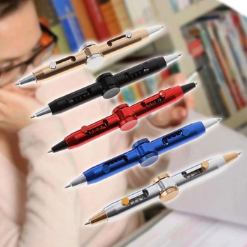 NOI Noutate Frământa Spinner Pix Metalic Anti Stres Pen Jucării Pix Copii Elev