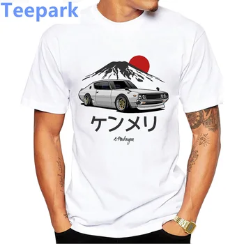 Noi Vara Amuzant Bărbați Mânecă Scurtă JDM Icoane S2000 Supra, Skyline R32 Masina de Imprimare T-Shirt pentru Bărbați Bluze Casual Harajuku Băiat Cool Tees