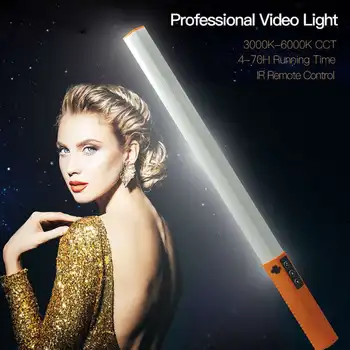 LUXCEO portabile fotografice de iluminat 3000-6000k led lumini de lampa cu lumina de studio fotografie Profesionala de studio de iluminat