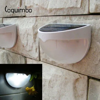 Coquimbo 6 LED Panou Solar Lampa cu Senzor de Lumina Construit În baterie Reîncărcabilă Ni-MH Baterie rezistent la apa Lumină Solară de Grădină în aer liber Lumina