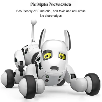 Robot inteligent Câine 2.4 G Wireless de Control de la Distanță Jucărie pentru Copii ligent Vorbesc Câine Robot de Jucărie animale de Companie Electronice Cadou de Ziua de nastere