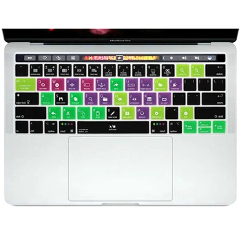 ASR Ableton Live Taste din Silicon-NE Capac Tastatură Piele Pentru Mac Pro 13