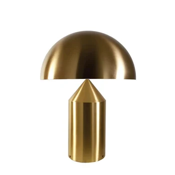 Negru, Aur Alb Lampă de masă Creative ciuperci Lampă de Masă pentru Dormitor Studiu de Decorare Camera de zi lampa de Birou