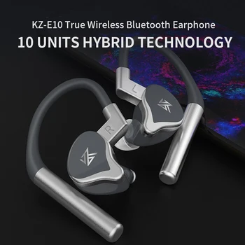 KZ E10 1DD+4BA Hibrid setul cu Cască Bluetooth Ureche În Ureche Căști QCC3020 Soluție setul cu Cască Bluetooth ZSX ZSNPRO ZS10PRO C12 S1D