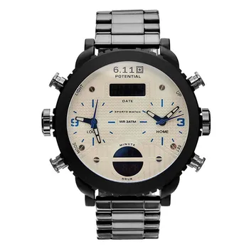 Cuarț Ceas pentru Bărbați din Oțel Inoxidabil Plasă de Trupa Ceasuri Mens Top Brand de Moda Brățară Analogic Încheietura Ceasuri Relogio