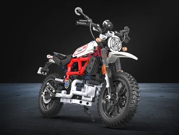 Technic Motocicleta de Model de masina blocuri de masina de Curse de Viteză Vehicul de Oraș MOC Motocicleta cărămizi Truse de jucarii pentru copii Cadouri