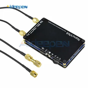 2.8 inch LCD NanoVNA Analizor Vectorial de Retea Kit MF HF VHF UHF 50KHz-900MHz Analizor de Antena Built-in Baterie+Cablu USB de Tip C