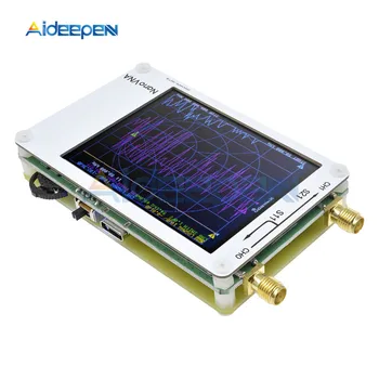 2.8 inch LCD NanoVNA Analizor Vectorial de Retea Kit MF HF VHF UHF 50KHz-900MHz Analizor de Antena Built-in Baterie+Cablu USB de Tip C