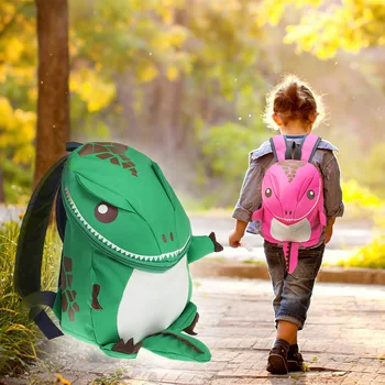 2019 3D Dinozaur Baby Sac Pentru Fete Baieti Impermeabil Copii Rucsaci Copii Sac Mic Animal Drăguț Printuri de Desene animate Saci de Jucarii si Cadouri