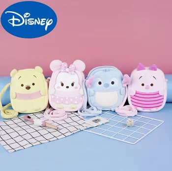 Original Disney Minnie De Plus Rucsac Copil De Desene Animate Winnie The Pooh Rucsac Pentru Copii Toddler Copii Minunat Portofel De Pluș Saci De Jucării Pentru