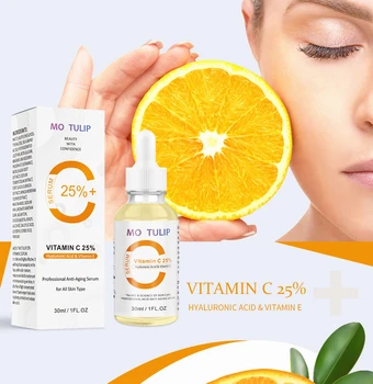 MOTULIP 30ml Facial Repararea Pielii Retinol Ser 25% Vitamina C Ser pentru Fermitate Anti-Rid Anti-Imbatranire Ser Anti Acnee de Îngrijire a Pielii