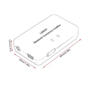 HIFI Amplificator pentru Căști Profesionale Portabile Mini de 3,5 mm pentru Căști Audio Amplificator pentru Telefoane Mobile