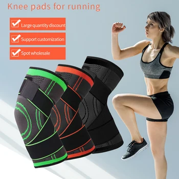 Sportul profesionist kneepad de baschet, echipamente de bărbați și femei menisc comun de funcționare vopsea genunchi protector de vară secțiune subțire