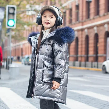 2020 Noua moda de iarnă sacou în Jos pentru băiat fete haine Copii, Îmbrăcăminte exterioară impermeabilă strat de Zăpadă pentru copii hanorac îmbrăcăminte snowsuit
