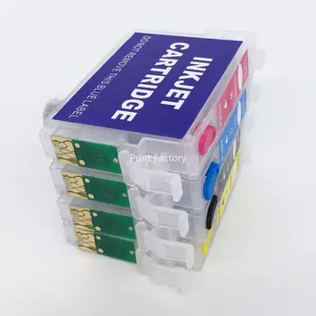 T0711-T0714 Refillable Cartuș Cu Chip Pentru Epson DX6050 DX7400 DX7450 DX8400 DX8450 DX9400 DX9400F Fără Cerneală