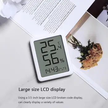 Xiaomi Miaomiaoce Electronic Termometru Higrometru de uz Casnic Temperatura Interioara Senzor de Umiditate LCD Display Digital Mare
