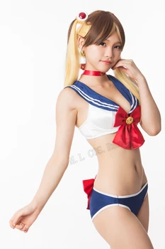 SEXY Sailor Moon costume de Baie Costume de baie Costum Cosplay viața de zi cu zi de Îmbrăcăminte