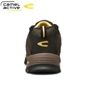 Camel Active Noi 2020 de Înaltă Calitate de Brand Barbati din piele Pantofi Casual Respirabil de Primăvară de Toamnă în aer liber Dantela-Up Pantofi pentru Bărbați