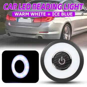 Atingeți LED-uri Auto Lumina de Interior fără Fir Estompat de Lectură Auto Dome Portbagaj Lămpi Echipate cu Adeziv față-verso Fir USB