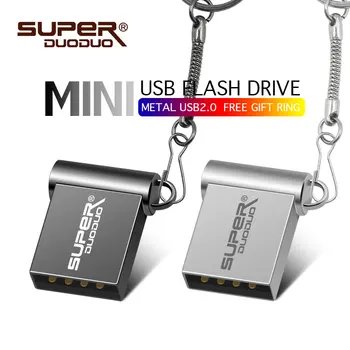 Super mini Pen Drive mică Unitate Flash USB de 128GB 64GB 32GB pendrive 16GB 8GB 4GB de memorie Flash Stick USB stilou șofer popular cadou