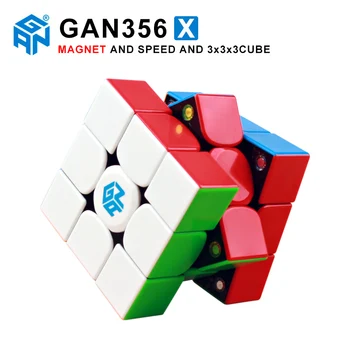 GAN356 X S Magnetice Viteza Gan Cub 3x3 Profesionale Stickerless Magic Puzzle Cuburi GAN356X S 3x3x3 Magneți Cub 3x3x3 Gan 356 xs