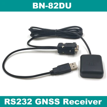 BEITIAN DB9 feminin+masculin USB conector RS-232 receptor GNSS Dual GPS+GLONASS receptor,NMEA,4M FLASH,BN-82DU