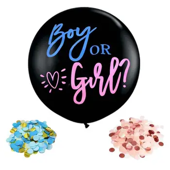 36 inch băiat sau fată balon cerc perfect de gen dezvăluie partidul balon baby boy fata de partid layout copil de dus baloane
