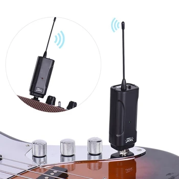 Portabile, fără Fir, o Chitara Sistem de transmisie-recepție Pentru Chitara Electrica Bass Electric Vioara Instrument Muzical Wireless