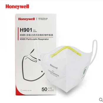 50pcs Honeywell H901 KN95 Mască Anti-particule Anti PM2.5 Protecție De Unică Folosință Praf Industrial Gripa Masca