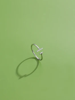 INALIS Autentic Argint 925 Simplu, Minimalist Deschide Reglabil pe Deget Inele Femei Aniversare Bijuterii Fine New Sosire