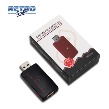 RetroScaler Wireless Bluetooth Controler USB Convertor Adaptor pentru Nintendo a Comuta la PS4/PS3/PlayStation Pro/Xbox One S/X