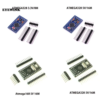 100buc Pro Mini 168/328 Atmega168 5V 16M / ATMEGA328P-MU 328P Mini ATMEGA328 5V/16MHz Pentru Compatibile Arduino Nano Module