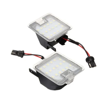 2 buc LED-uri SMD Oglindă Laterală Baltă Lumini Oglindă Retrovizoare Lămpi Pentru Ford Mondeo, C-Max, Focus, Kuga Evacuare Accesorii Auto