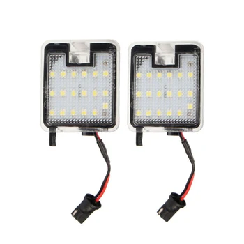 2 buc LED-uri SMD Oglindă Laterală Baltă Lumini Oglindă Retrovizoare Lămpi Pentru Ford Mondeo, C-Max, Focus, Kuga Evacuare Accesorii Auto