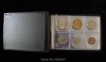 10 Pagini De 60 De Buzunare Monede Album Suport De Stocare Colectarea De Bani De Colectare Pagina Fix Transport Gratuit