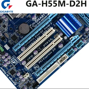Gigabyte GA-H55M-D2H Original, Placa de baza LGA 1156 Core i7, i5 si i3 8G DDR3 H55 D2H H55 D2H Computer Desktop Placa de baza Folosit