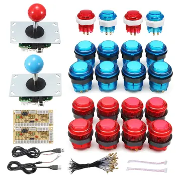 Arcade Joystick-ul DIY Kit de Întârziere Zero Arcade USB Encoder Pentru PC Arcade Joystick si Butoane Pentru Mame Arcade Jocuri DIY Kituri
