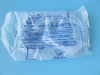 20buc Unică folosință clistir intestinale saci de spălare acasă clisma echipamente medicale consumabile