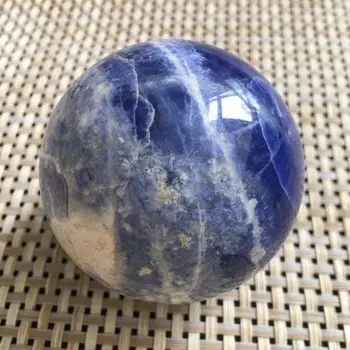 Naturale Sodalit Sfera de Cristal de Cuarț, Piatră prețioasă Power Ball Sfera pietre Naturale și minerale Vindecare reiki pentru acasă elemente d