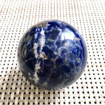 Naturale Sodalit Sfera de Cristal de Cuarț, Piatră prețioasă Power Ball Sfera pietre Naturale și minerale Vindecare reiki pentru acasă elemente d