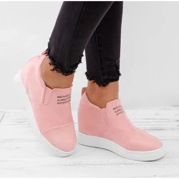 Glezna Cizme pentru Femei Pene Doamnelor Adidasi Pantofi Casual Pantofi în Creștere de Primăvară Banda Elastica Bota Feminina Zapatos De Mujer