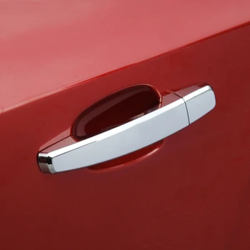 8PCS/SET Pentru Chevrolet Cruze 2009-ABS Cromat Mâner de Ușă Capacul Exterior Mâner Autocolant decor Exterior Chevy Cruze B-210