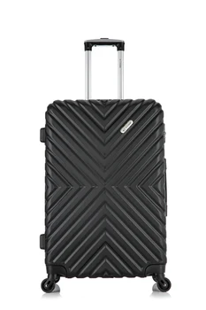 Valiza New Delhi geanta Neagra Carry-on Bagaje Clasic de călătorie cazul geanta ABS+PC valiza de Călătorie cărucior ABS+PC valiza de Călătorie cărucior afaceri, călătorie de afaceri
